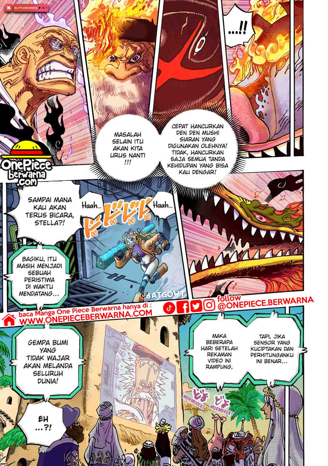 Baca manga komik One Piece Berwarna Bahasa Indonesia HD Chapter 1114